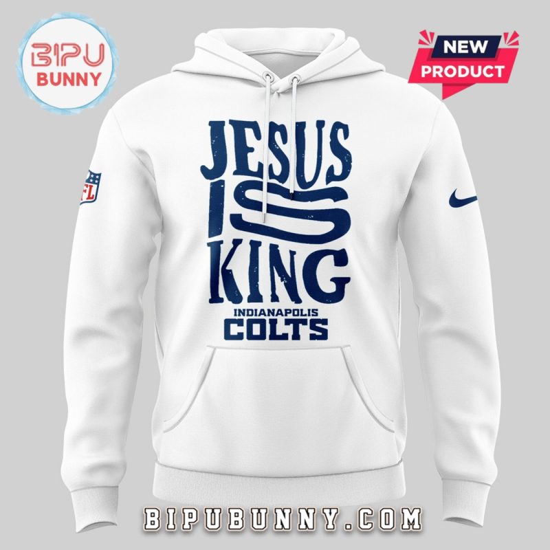 Indianapolis Colts Jesus Is King Limited Hoodie Set