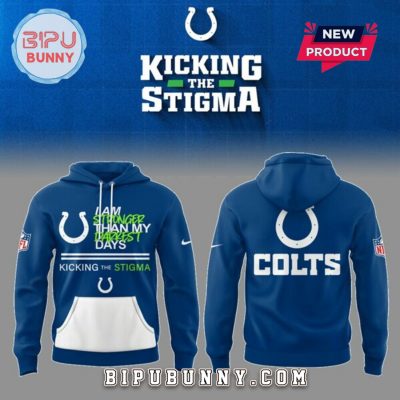 Indianapolis Colts Kicking The Stigma Limited Hoodie Set