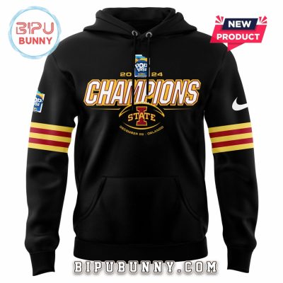 Iowa State Cyclones Pop Tarts Bowl Champions Hoodie Set