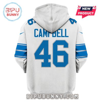 Jack Campbell Detroit Lions Edition Hoodie Jersey