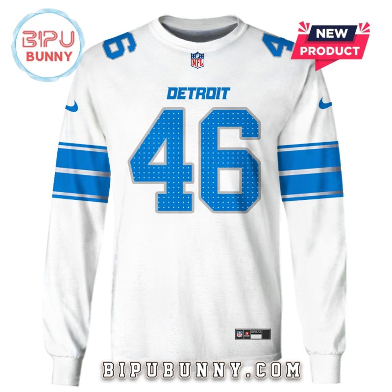 Jack Campbell Detroit Lions Edition Hoodie Jersey