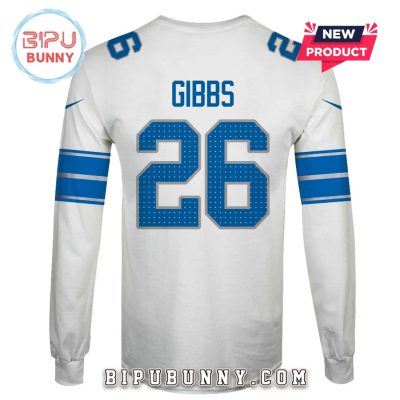 Jahmyr Gibbs Detroit Lions Edition Hoodie Jersey