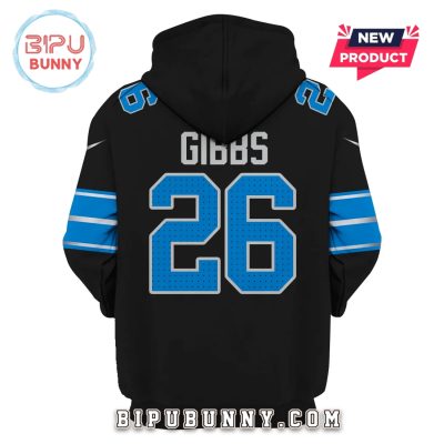 Jahmyr Gibbs Detroit Lions Hoodie Jersey