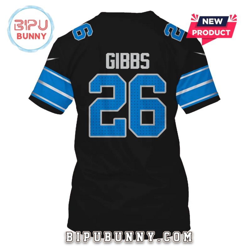 Jahmyr Gibbs Detroit Lions Hoodie Jersey