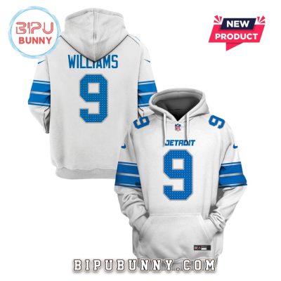 Jameson Williams Detroit Lions Edition Hoodie Jersey