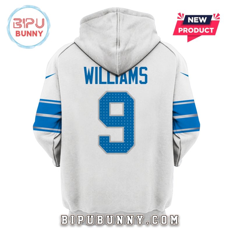 Jameson Williams Detroit Lions Edition Hoodie Jersey