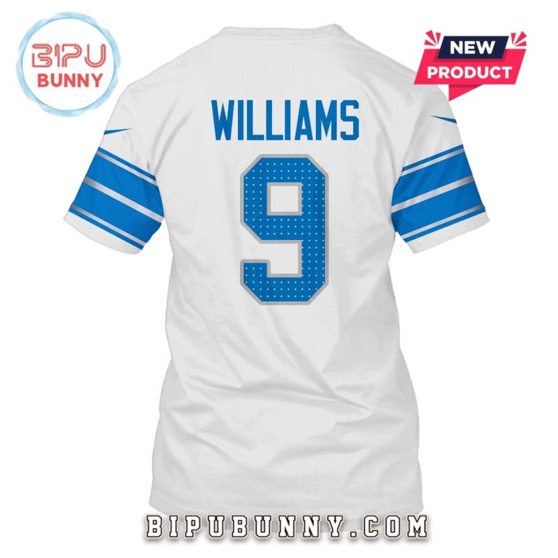 Jameson Williams Detroit Lions Edition Hoodie Jersey