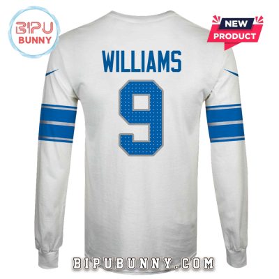 Jameson Williams Detroit Lions Edition Hoodie Jersey