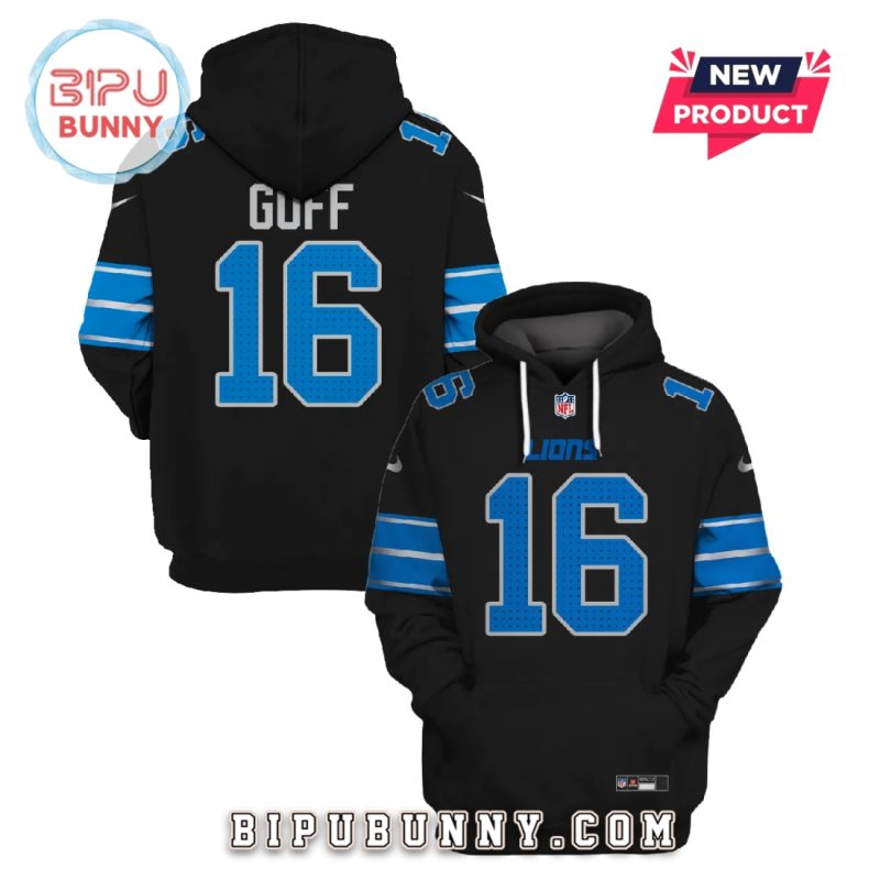 Jared Goff Detroit Lions Hoodie Jersey