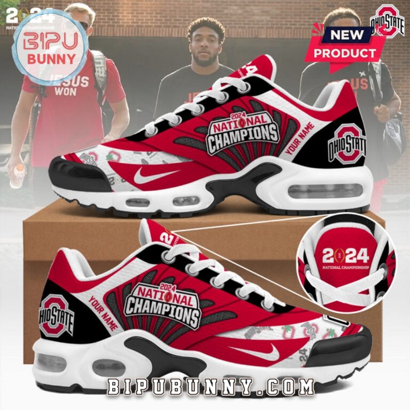 Jesus Won Ohio State Nike Air Max Sneakers