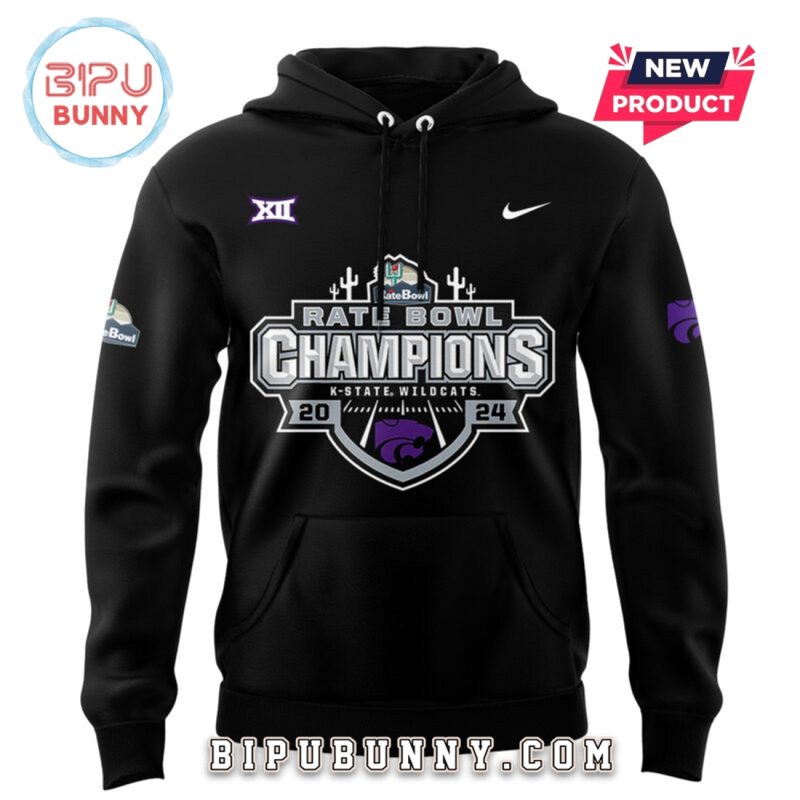 Kansas State Wildcats 2024 Rate Bowl Limited Hoodie Set