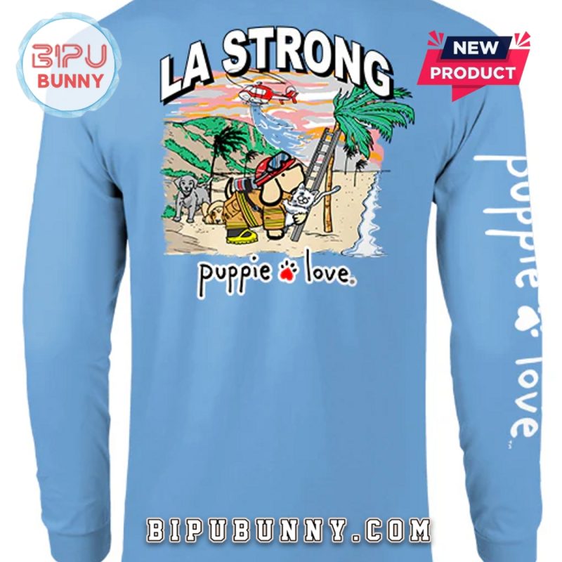 LA Strong Rescue Pup By Puppie Love Hoodie