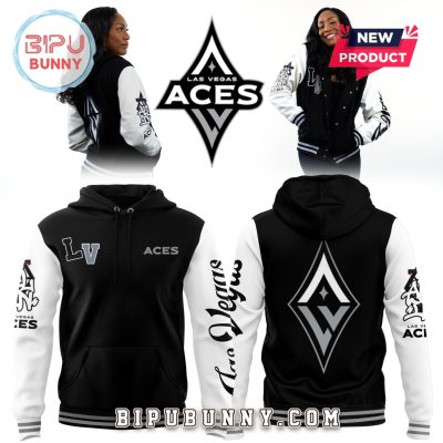 Las Vegas Aces Basketball Black Hoodie Set