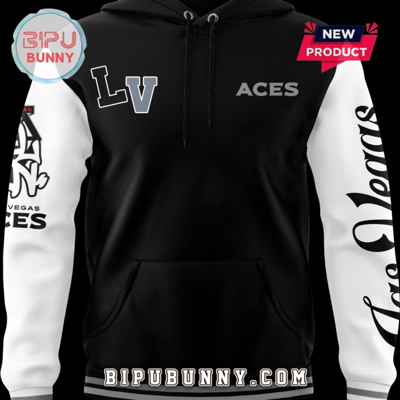 Las Vegas Aces Basketball Black Hoodie Set