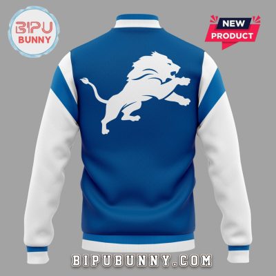 Limited Edition Quinn XCII Detroit Lions Baseball Jacket