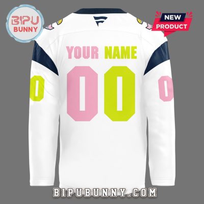 Limited Seattle Kraken x 2025 Pride Night White Hockey Jersey