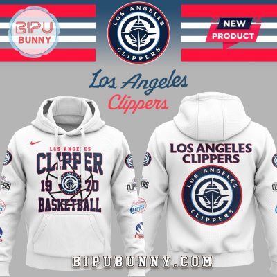 Los Angeles Clippers x Pokemon Limited White Hoodie