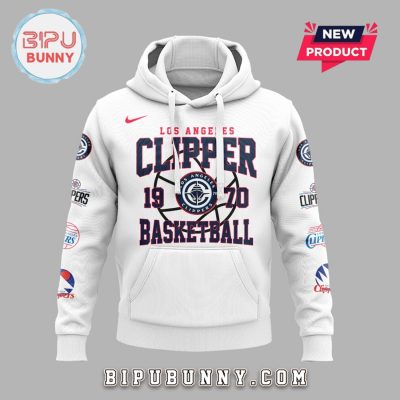 Los Angeles Clippers x Pokemon Limited White Hoodie