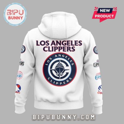 Los Angeles Clippers x Pokemon Limited White Hoodie