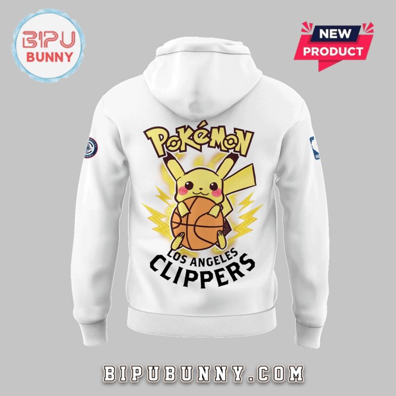 Los Angeles Clippers x Pokemon Night 2025 Nike Hoodie