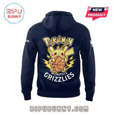 Memphis Grizzlies x Pokemon Night 2025 Hoodie Set