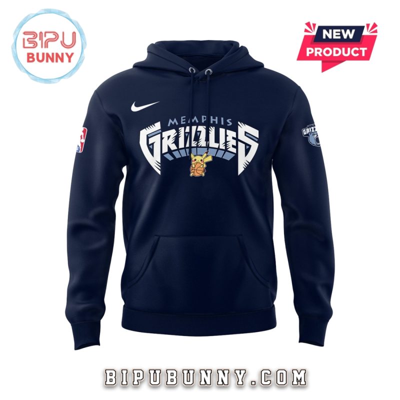 Memphis Grizzlies x Pokemon Night Nike Hoodie