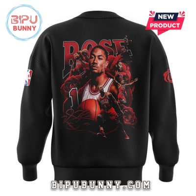 Men’s 1.4.25 Derrick Rose Chicago Bulls Hoodie