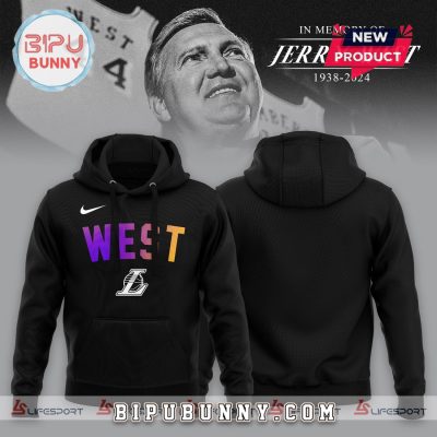 Men’s 1938-2024 In Memory Of Jerry West Hoodie