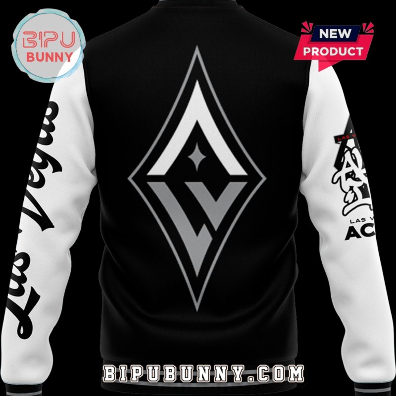 Men’s Las Vegas Aces Black Baseball Jacket