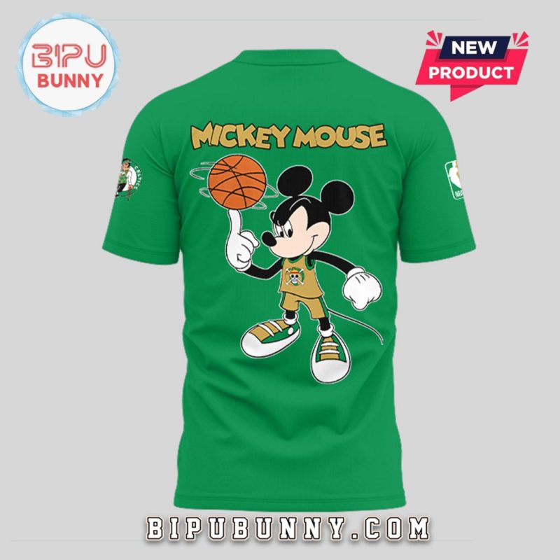 Mickey Mouse x Celtics Green Nike Hoodie Set