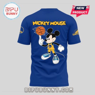 Mickey Mouse x Golden State Warriors Blue Hoodie