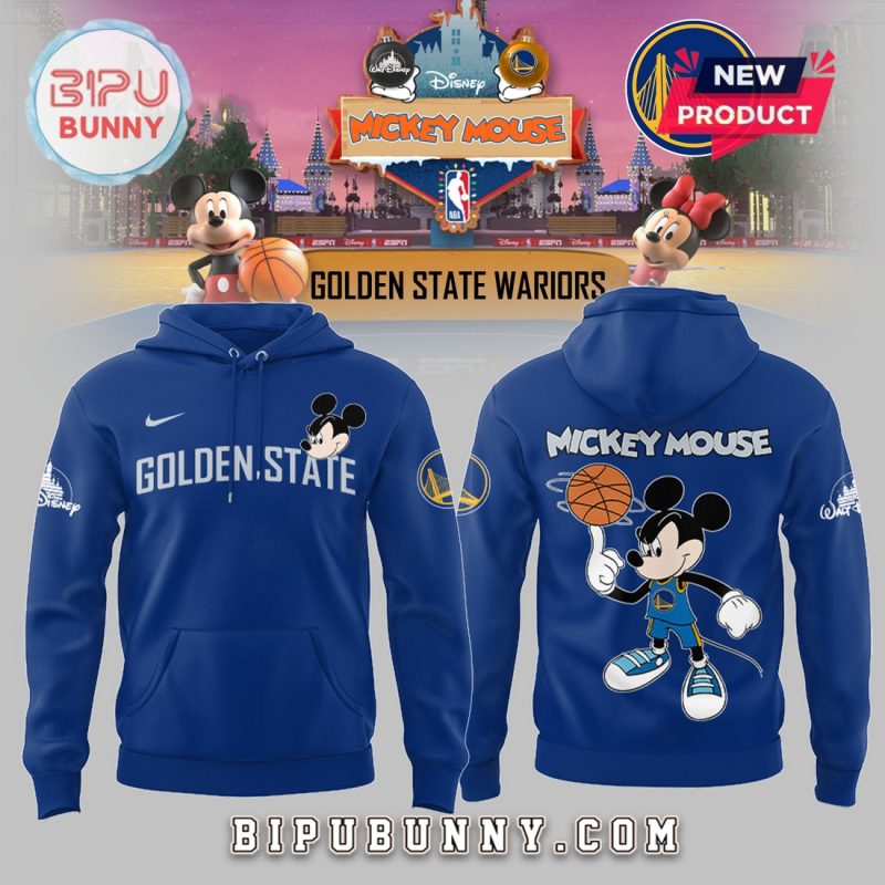 Mickey Mouse x Golden State Warriors Nike Hoodie Set