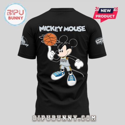 Mickey Mouse x Spurs Black Edition Hoodie