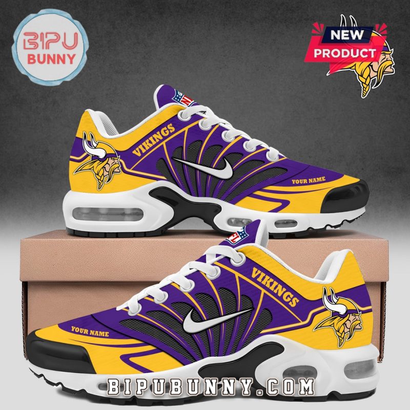 Minnesota Vikings 2025 Custom Nike Air Max Sneakers