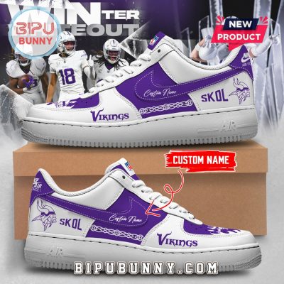 Minnesota Vikings Limited Edition Air Force 1 Sneakers