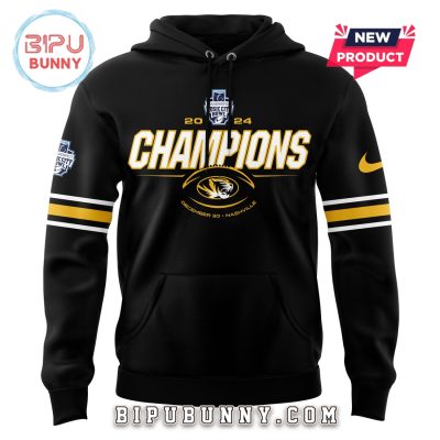 Missouri Tigers Transperfect Music City Bowl Black Hoodie