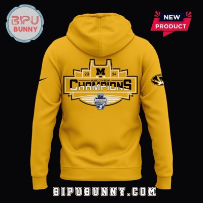 Missouri Tigers Transperfect Music City Bowl Yellow Hoodie