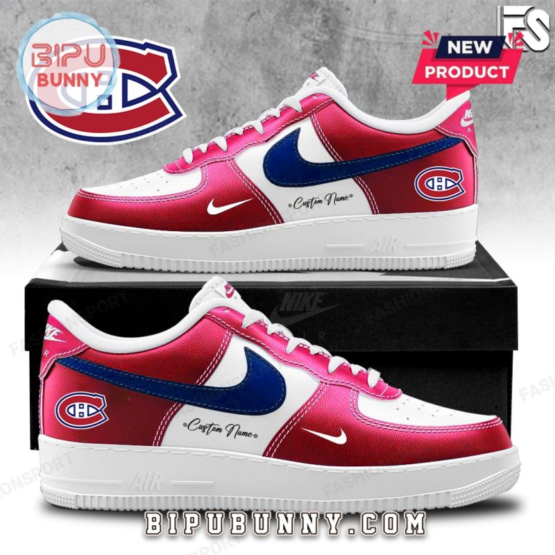 Montreal Canadiens NHL Hockey Nike Air Force 1