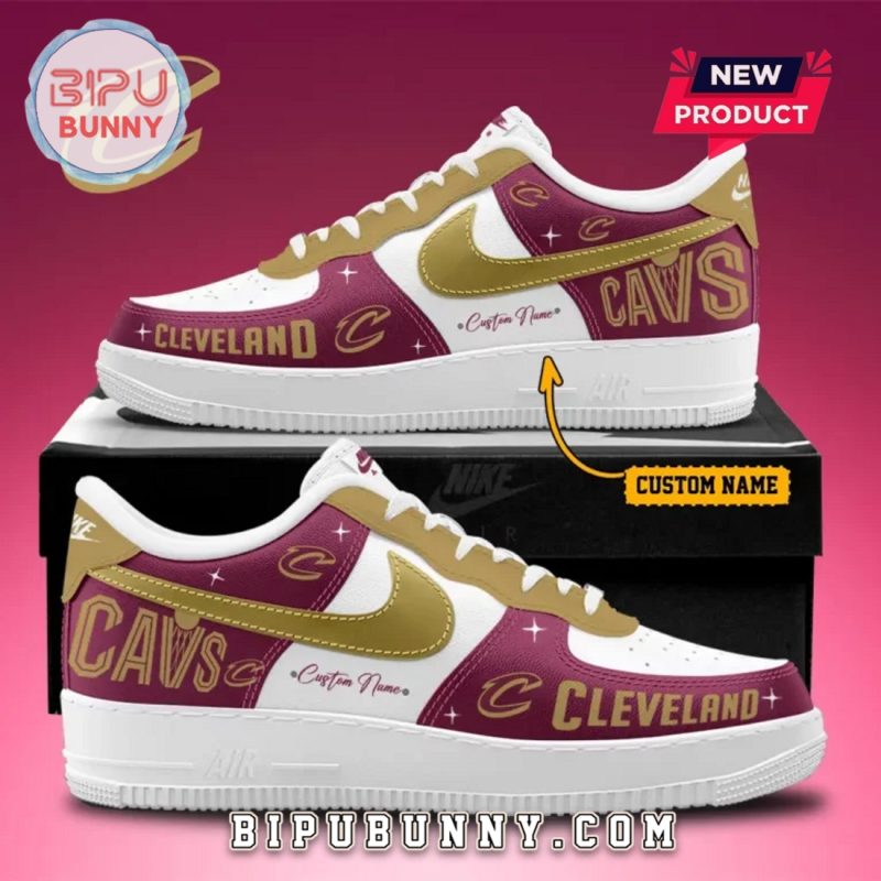 NBA Cleveland Cavaliers Limited Edition Air Force 1 Sneakers