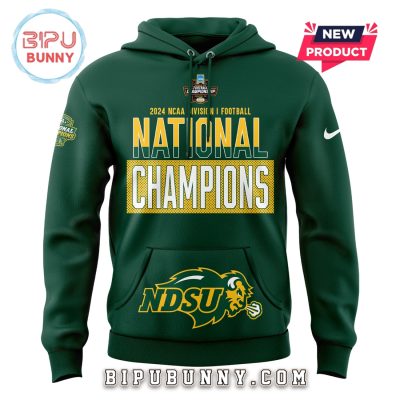 NDSU Football 10 Time Championship Green Hoodie