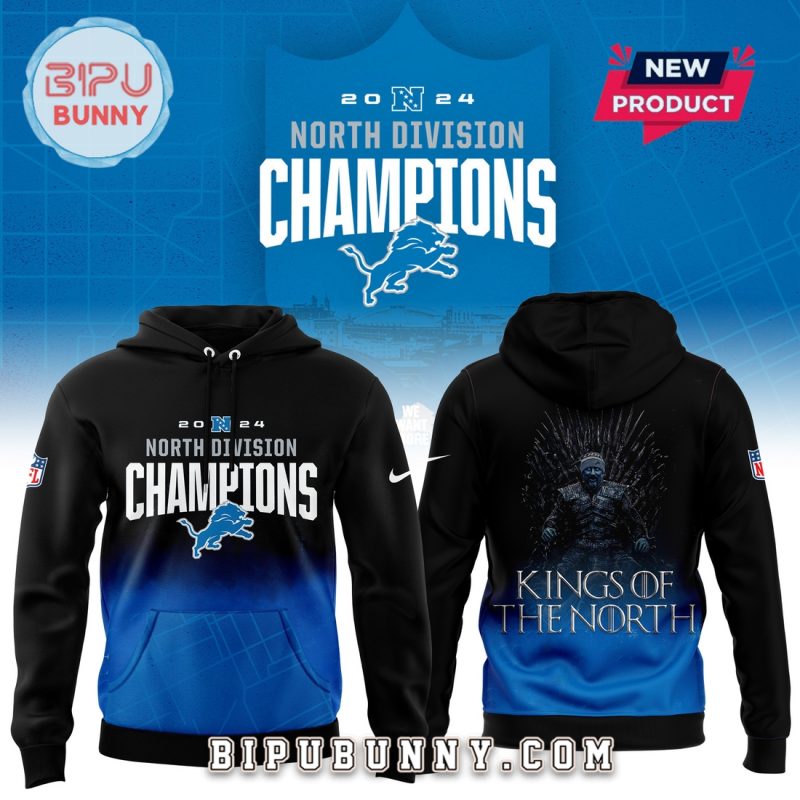 New Detroit Lions NFC North Champions Nike Hoodie