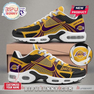 New Los Angeles Lakers 2024 Nike Air Max Sneakers