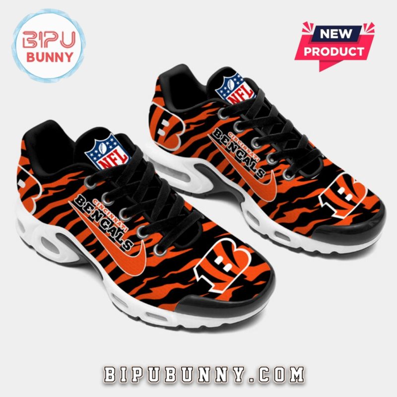 NFL Cincinnati Bengals Football Nike Air Max Sneakers