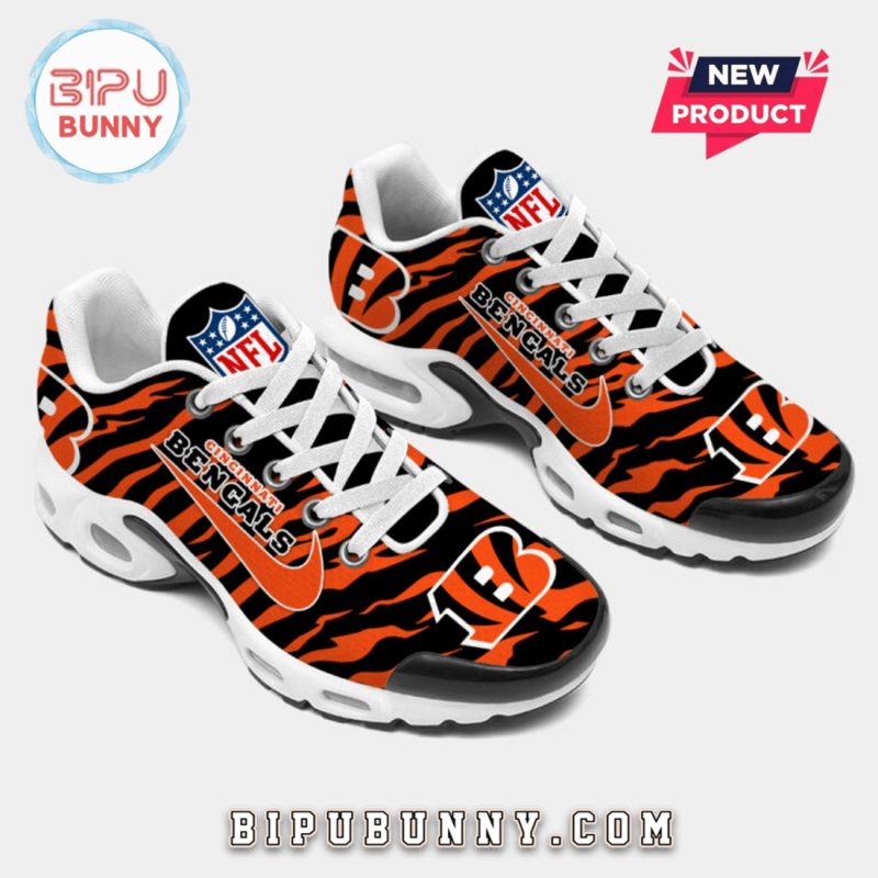 NFL Cincinnati Bengals Football Nike Air Max Sneakers