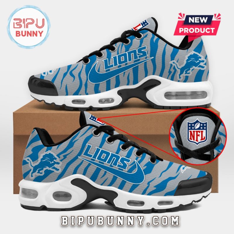 NFL Detroit Lions Football Nike Air Max Sneakers