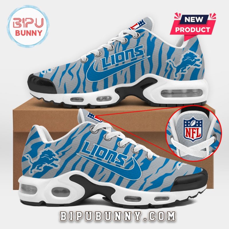 NFL Detroit Lions Football Nike Air Max Sneakers