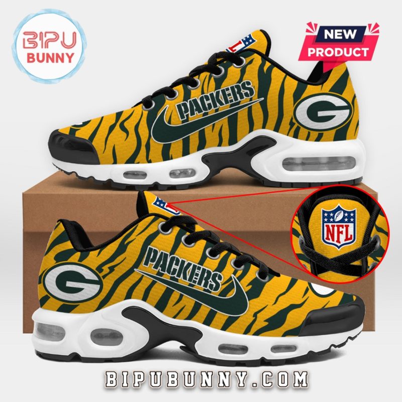 NFL Green Bay Packers Football Nike Air Max Sneakers