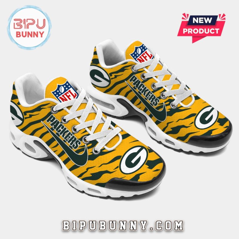 NFL Green Bay Packers Football Nike Air Max Sneakers