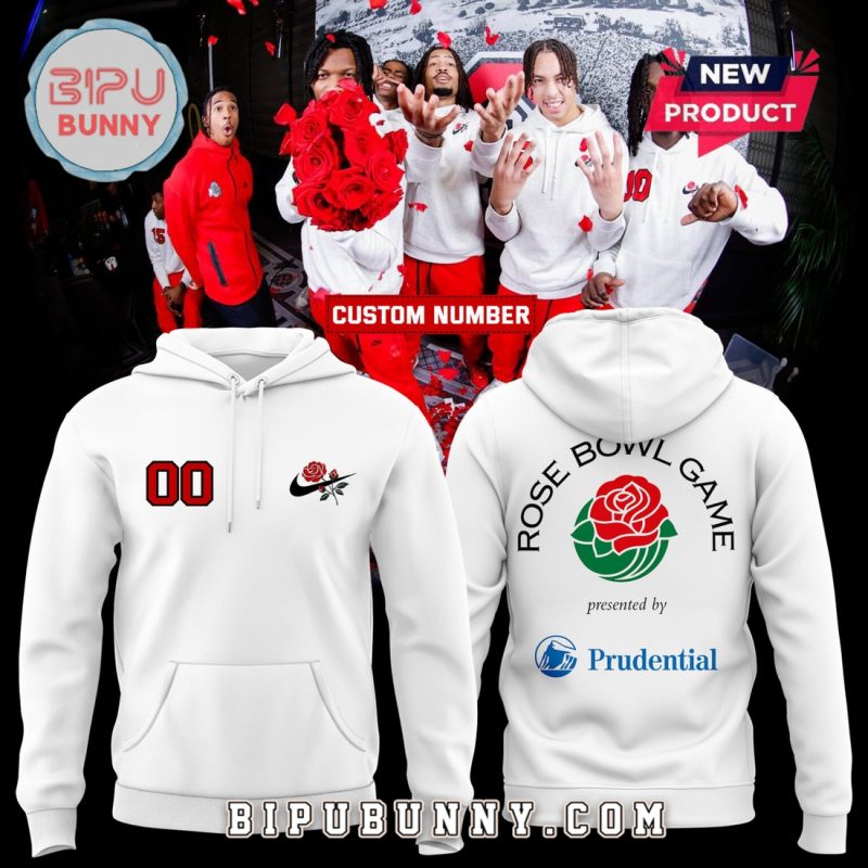 Ohio State Buckeyes 2025 Rose Bowl Game Hoodie