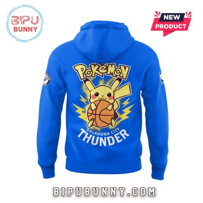 Oklahoma City Thunder x Pokemon Night Nike Hoodie